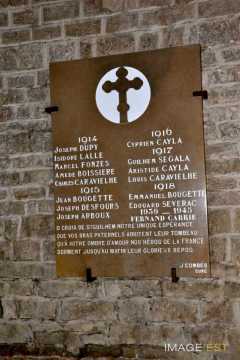 Plaque commémorative (Saint-Guilhem-le-Désert)